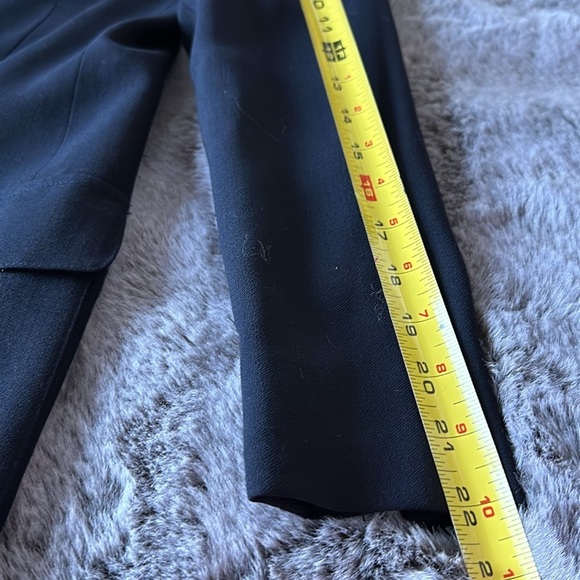 LRL CLASSIC RALPH LAUREN WOOL NAVY GOLD vintage BLAZER size 10 Petite - Picture 10 of 14